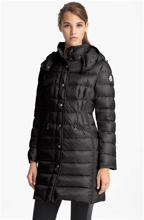 moncler long down coat.